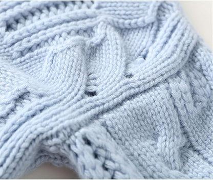 Damski Sweter z Golfem Lyria Knit o Teksturowanym Splocie