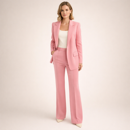 Vanessa™ | Elegancki komplet garniturowy z rozszerzanymi spodniami