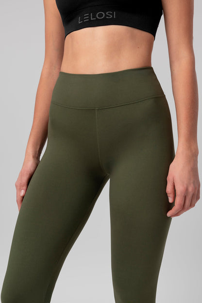 Olive – Damskie Klasyczne Elastyczne Legginsy
