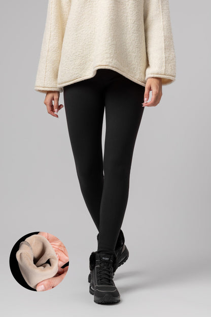 Siberosi Badia – Damskie Termiczne Legginsy z Polarem