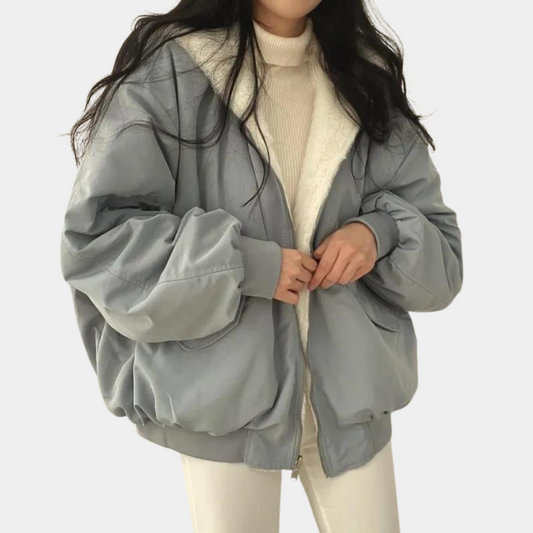 Oversize’owa zimowa kurtka damska Cozy – swobodny must-have na chłodne dni